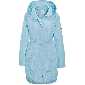 Goldner Tussenparka  lichtblauw