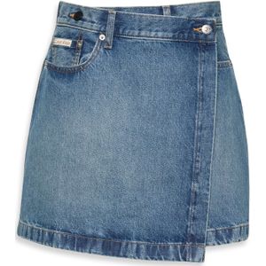 Calvin Klein Jeans Rok  blauw denim