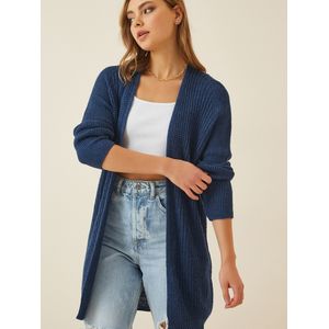 Happiness İstanbul Gebreid vest  navy