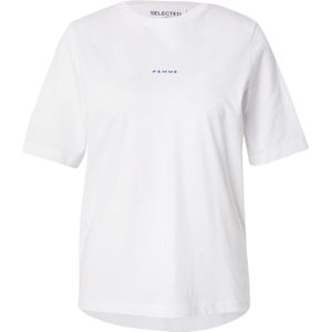 Selected Femme - Signe-Hankie - T-shirt - Effen - Katoen