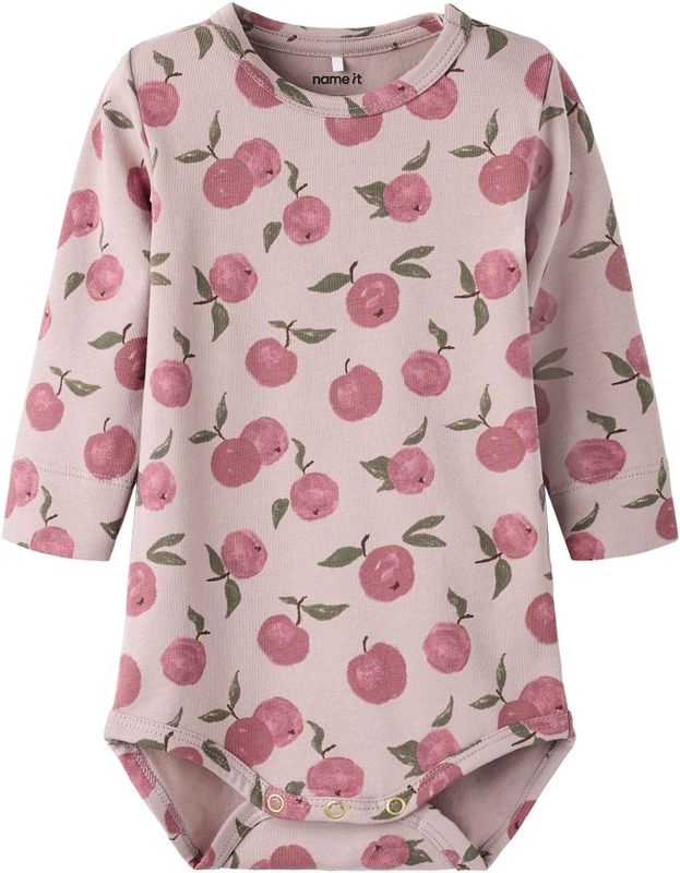 Biologisch Katoen - Romper - Jersey - Lange Mouwen - All-over Print