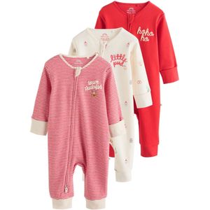 Next Nachtkledij  ecru / aqua / bruin / rood