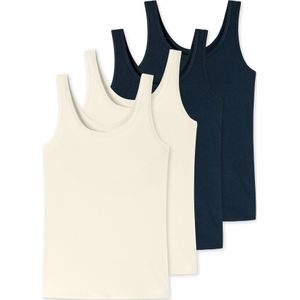 uncover by SCHIESSER Onderhemd ' Uncover '  donkerblauw / offwhite