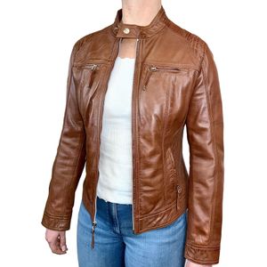 CABRINI Tussenjas 'Kiki'  cognac