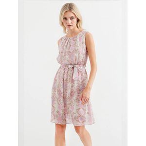 Bigdart Jurk  beige / sering / rosa / natuurwit