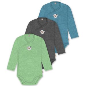 normani Rompertje/body  beige / blauw / antraciet / groen / wit