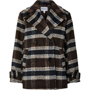 Pcmarble - Jas - Polyester - Omkeerbaar - Korte Lengte - Lange Mouwen