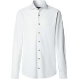 Hackett - HM3010424 - Overhemd - Wit - Katoen - Lange Mouwen