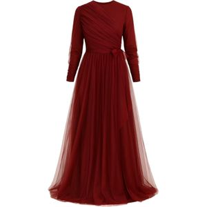 fashionshowcase Avondjurk 'INCI'  bordeaux