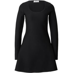 EDITED Gebreide jurk 'Lisanne'  zwart