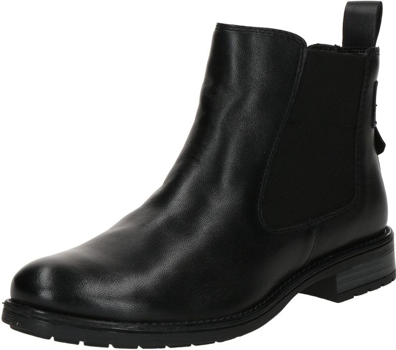 TT.Bagatt - Chelsea - Leren Enkellaarsjes - Zwart