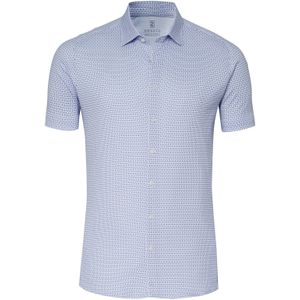 DESOTO Overhemd  blauw / wit