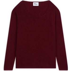 JUST CASHMERE Trui 'Fiona'  bordeaux