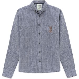 By Diess Collection Overhemd  bruin / grijs