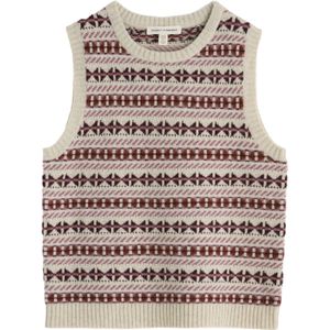 Seasalt Cornwall Gebreide bodywarmer ' Lemon Porch' '  lila / gemengde kleuren