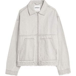 Bershka Tussenjas  lichtgrijs