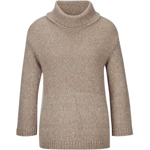 MADELEINE Trui  cappuccino / wolwit