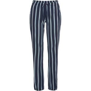 VIVANCE Pyjamabroek  smoky blue / kobaltblauw / wit