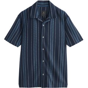 Next Overhemd  lichtblauw / donkerblauw / wit