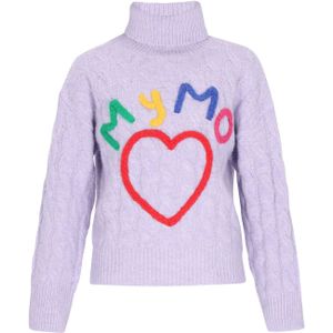 MYMO Trui  lila / gemengde kleuren
