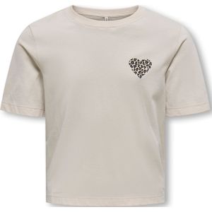 ONLY GIRLS - T-shirts - Katoen - Korte Mouwen - O-hals - Pigment Print