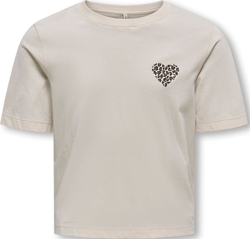 ONLY GIRLS - T-shirts - Katoen - Korte Mouwen - O-hals - Pigment Print