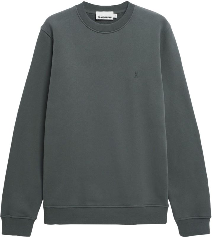 ARMEDANGELS - Baaro Fleece - Sweatshirt - Regular Fit - Effen - Puur Katoen