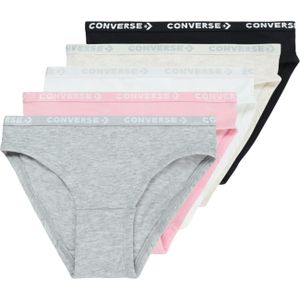 CONVERSE Onderbroek  beige / grijs gemêleerd / pink / zwart / wit