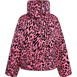 faina Winterjas  pink / zwart