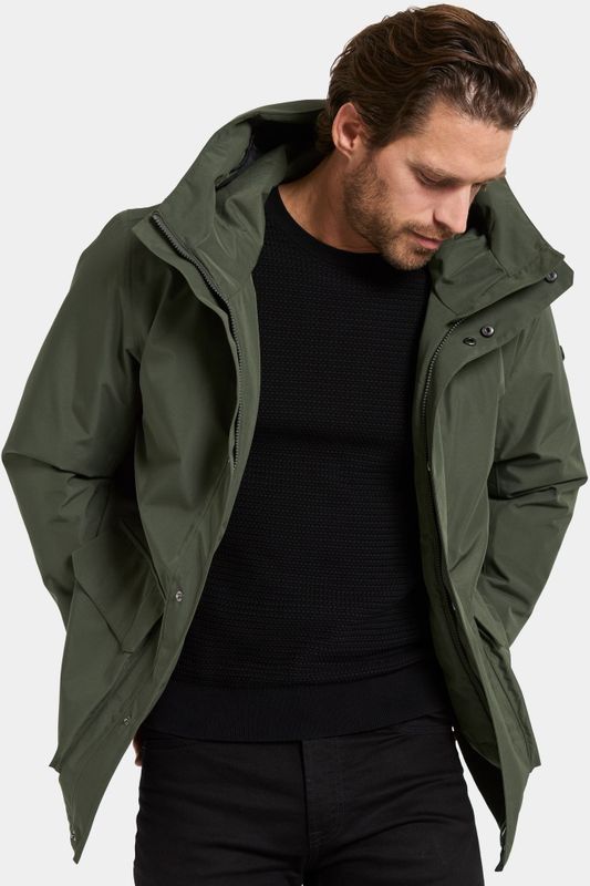 Didriksons - LIAM - Winterjas - Donkergroen