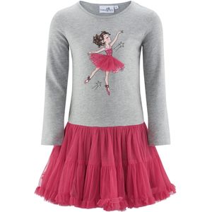 Jerseyjurk - Grey Melange - 95% Katoen, 5% Elastaan