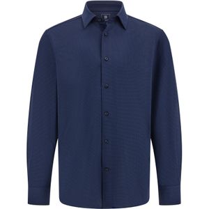 Boggi Milano Overhemd  navy