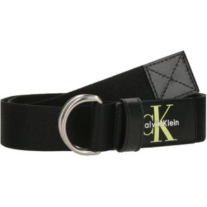 Calvin Klein Riem  lichtgeel / zwart / wit