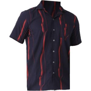 By Diess Collection Overhemd  marine / rood