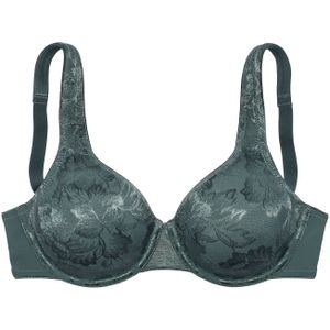 Nuance - Minimizer-bh - Kaki - Met Beugel & Brede Bandjes - Van Plat Glanzend Kant