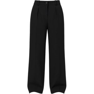 fashionshowcase Bandplooibroek 'Seyra'  zwart