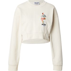 Moschino Jeans Sweatshirt  nude / ivoor / zwart / offwhite