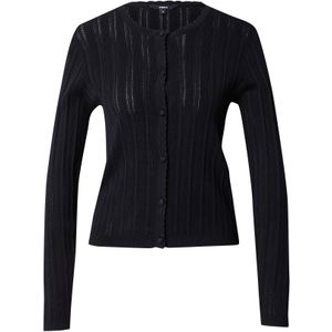 MEXX Gebreid vest 'Peony'  zwart