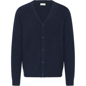 BLEND Gebreid vest 'Branko'  donkerblauw