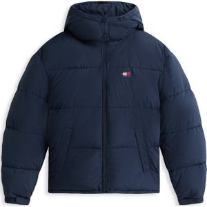Tommy Jeans Winterjas  navy / rood / wit