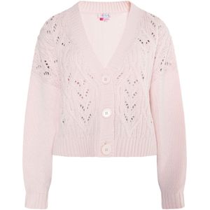 IZIA Gebreid vest 'Eyota'  rosa