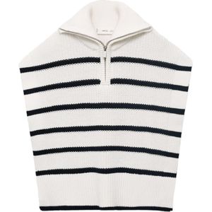 MANGO KIDS Trui 'ELISE'  zwart / offwhite