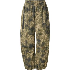 Nike - Tech Dri-FIT - Herenbroek - Bruin - Ruime Geweven Camouflageprint