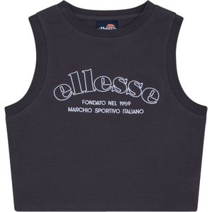 ellesse - Brixen Crop Vest - Donkergrijs - Crop-top - 1-delig