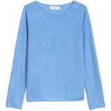 Marc O'Polo - Trui - Royal Blue - Effen - Slanke Pasvorm