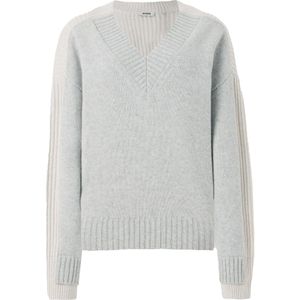 DRYKORN - PASELIA 10 - Trui - Lichtgrijs/Wit