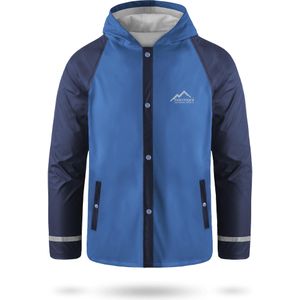normani Outdoorjas 'Teelin'  blauw / navy / wit