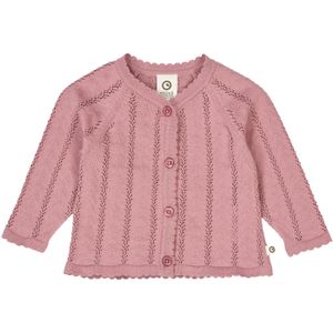 Müsli by GREEN COTTON Gebreid vest  rosa