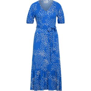 Wallis Petite Jurk  royal blue/koningsblauw / natuurwit