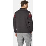 FILOSSI - Poloshirt - Donkerblauw - Gestreept - Ademend Materiaal